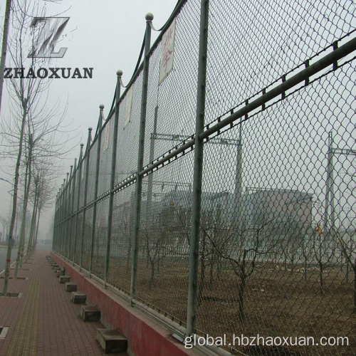 Chain Link Fence Galvanized PVC Coated Chain Link Fence Roll Factory